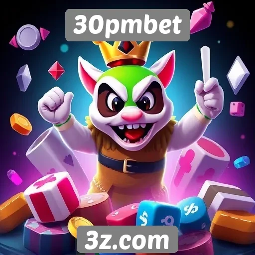 Variedade de jogos disponíveis no 30pmbet